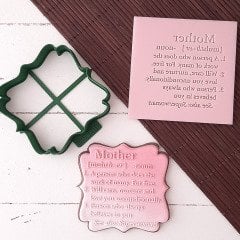 Mother Kabartma Baskı