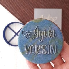 İyi ki Varsın-2 Kabartma Baskı