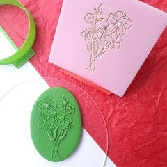 Buket-3 Kabartma Baskı