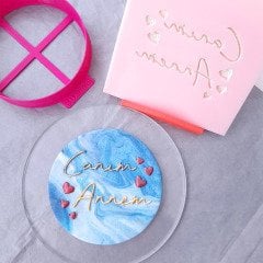 Canım Annem-2 Kabartma Baskı