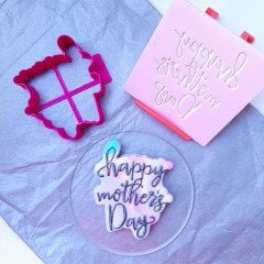 Happy Mother's Day Set Kabartma Baskı