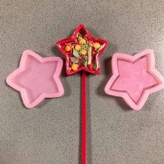 Yıldız Lolipop Çıngırak Kalıp