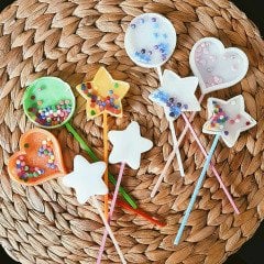 Yıldız Lolipop Çıngırak Kalıp