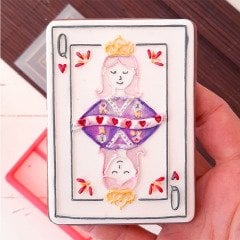 Ana Kraliçe Kabartma Baskı Set