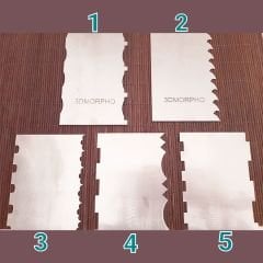 Paslanmaz Tarak Sıvama Seti