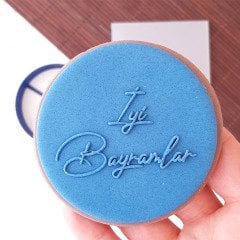 İyi Bayramlar-1 Kabartma Baskı