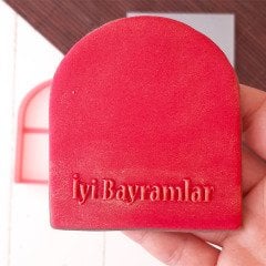 İyi Bayramlar-2 Kabartma Baskı