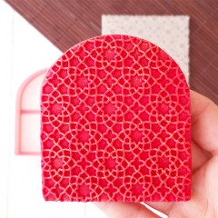 Arabesk Doku-1 Kabartma Baskı