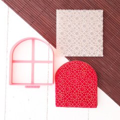 Arabesk Doku-1 Kabartma Baskı