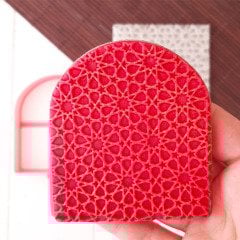 Arabesk Doku-2 Kabartma Baskı