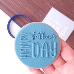 Happy Father's Day-4 Kabartma Baskı