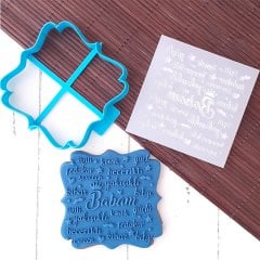 Babam... Kabartma Baskı