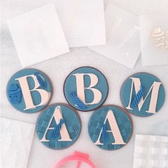 Classic Alfabe Kabartma Baskı